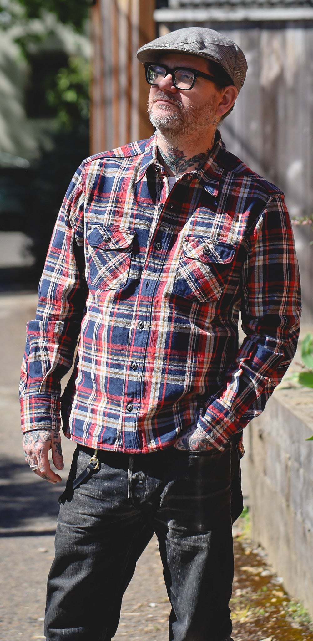 American Graffiti Twill Work Shirt