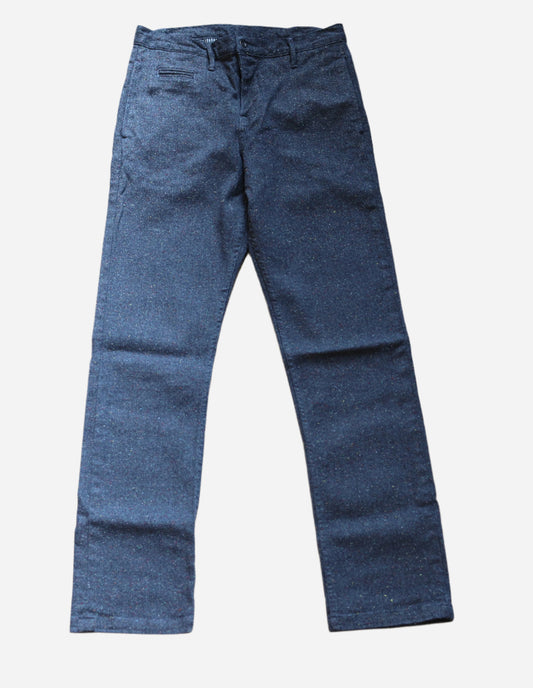 Wool Cotton Tweed Trousers -