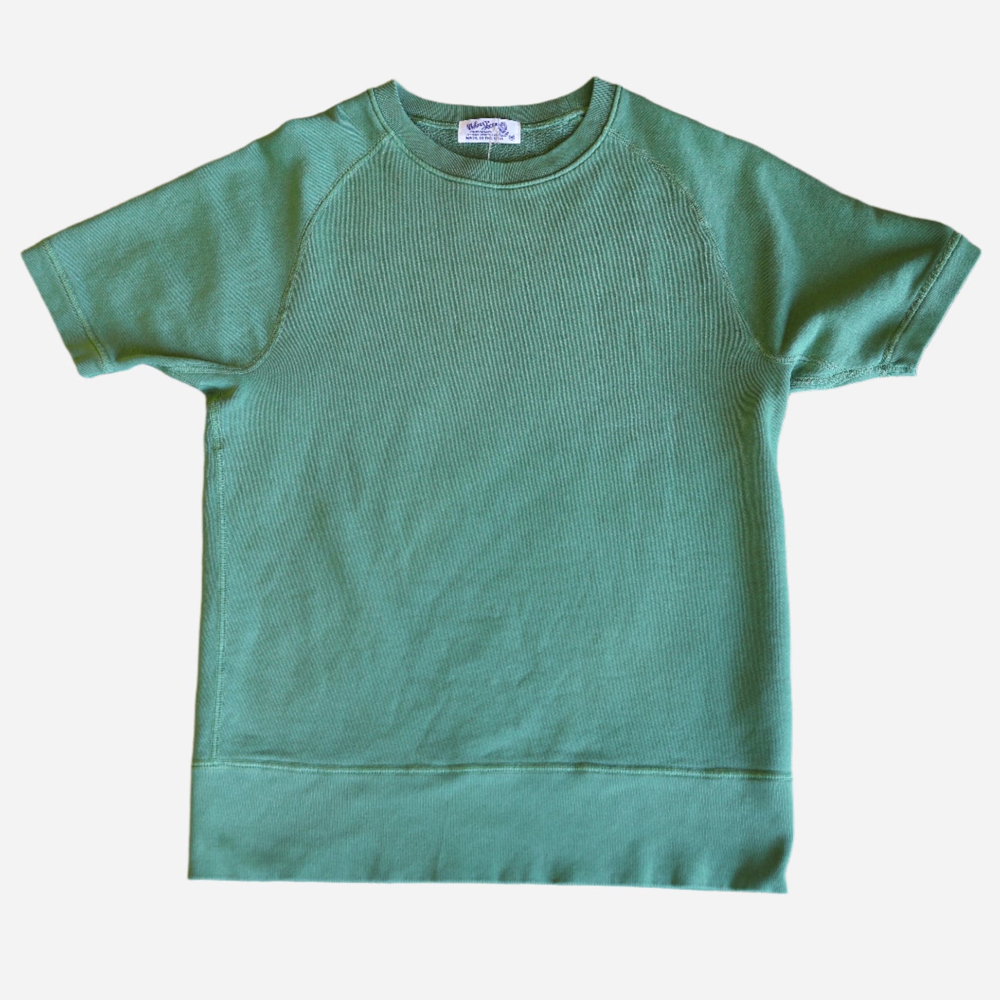 8oz Pigment Short Sleeve Freedom Sweat -Spruce