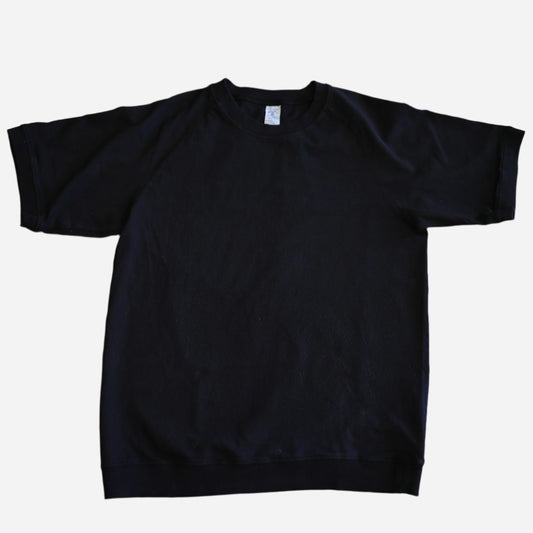 14/1 Pigment Short Sleeve Raglan Tee - Jet Black