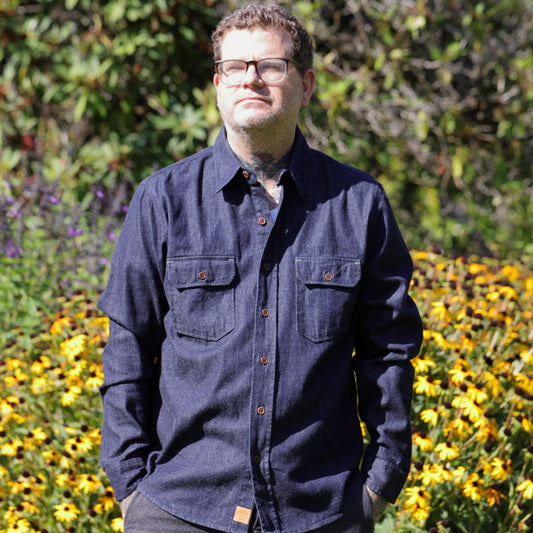 Indigofera Denim Alamo Shirt - Indigo