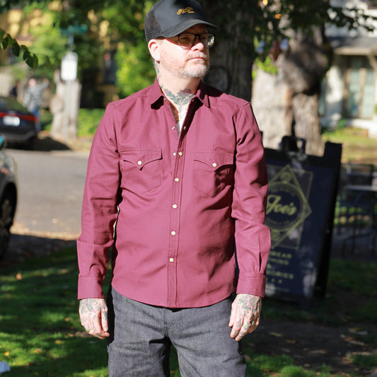 Duck Canvas Weekday Western: Maroon