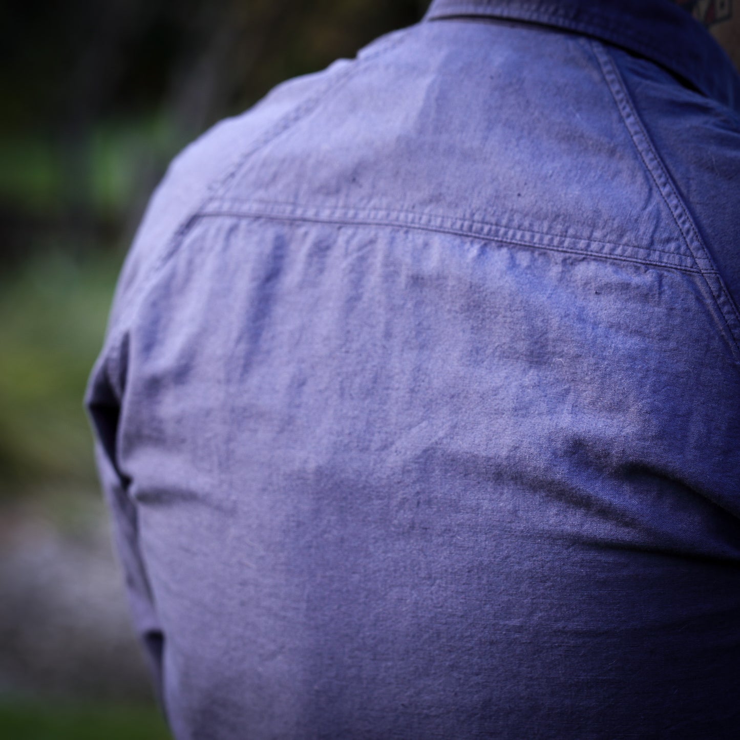 Heimat Cotton Hemp Work Shirt - Ink