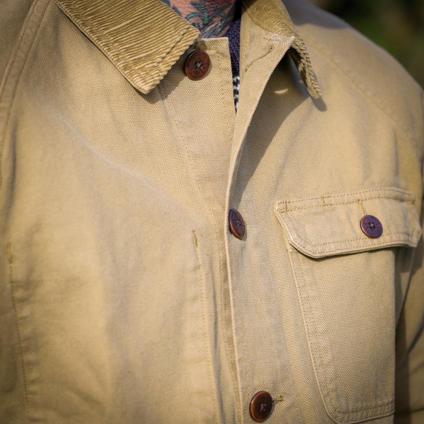 Canvas Journey Coat- Desert