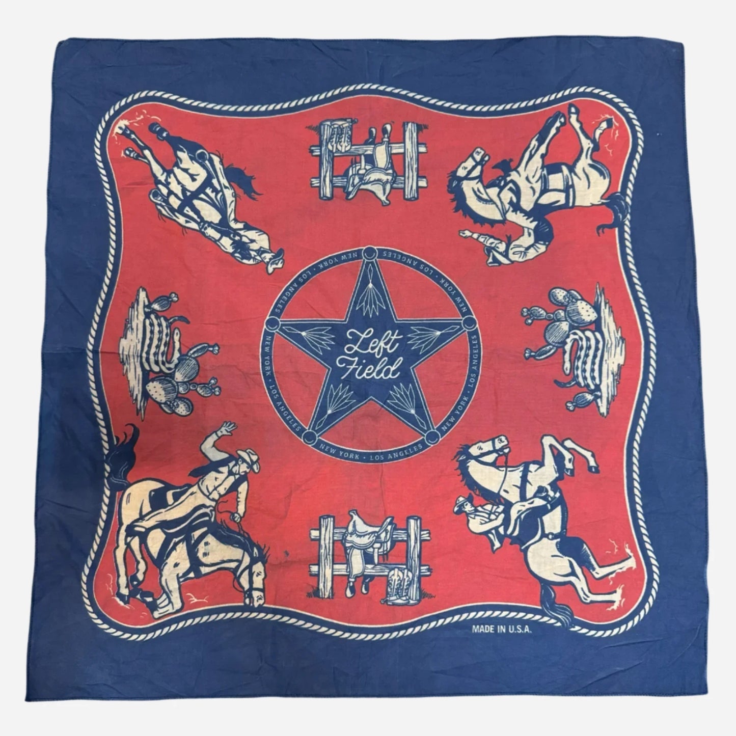Western Printed Bandana