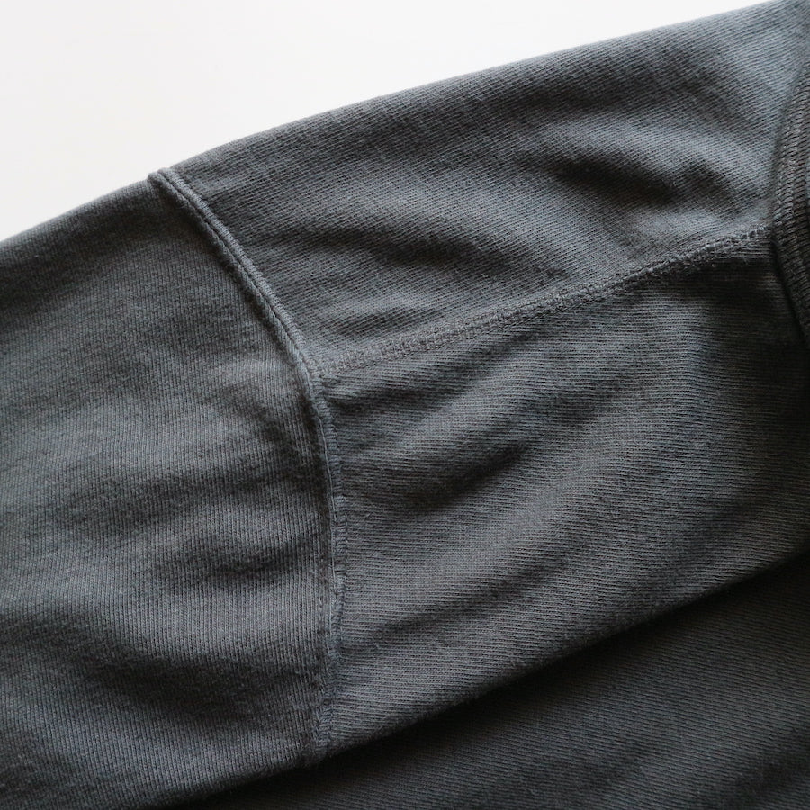 Loopwheeled Double Binder Tee - Antique Black
