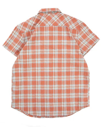 Bruce Shirt Flannel Check Red/Blue