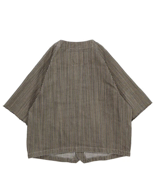 Cobb Shirt Hickory Stripe - Black/White