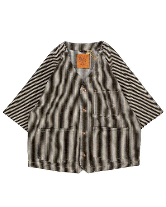 Cobb Shirt Hickory Stripe - Black/White