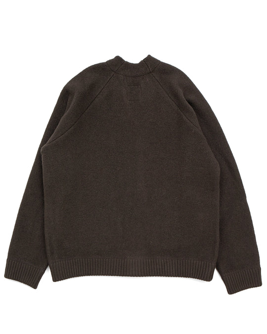 Roan Wool Cardigan - Charcoal