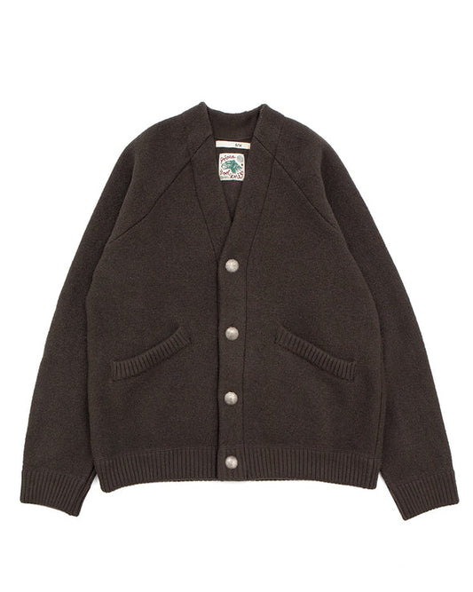 Roan Wool Cardigan - Charcoal
