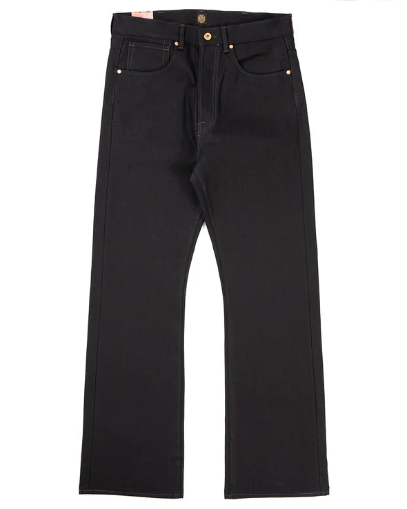 Wyatt Jeans Uneven Broken Twill - Black (Raw)