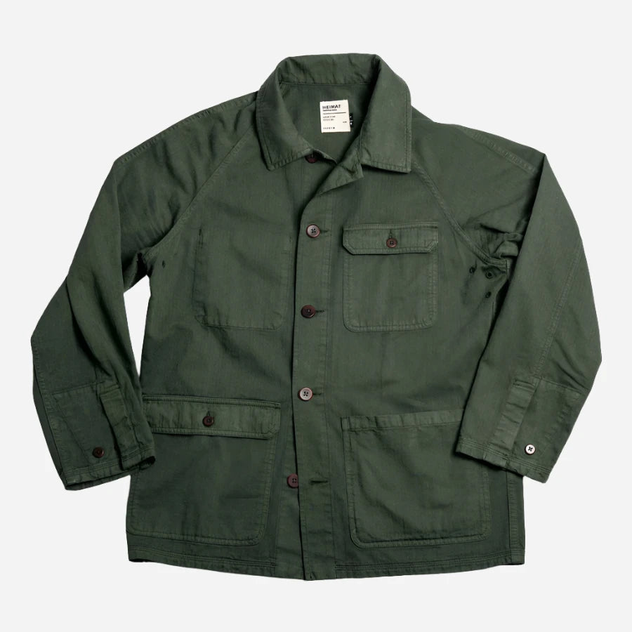 Journey Coat: Military Green
