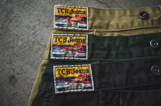TCB Cat Worker Pants - Black