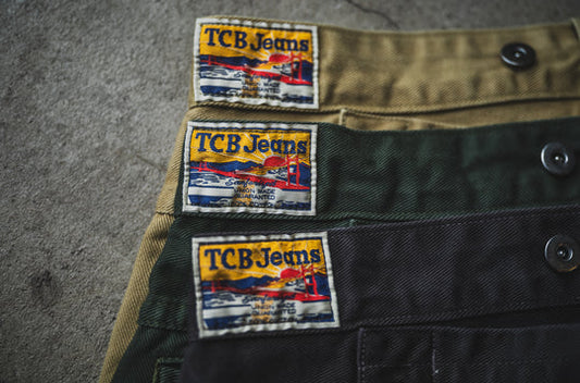 TCB Cat Worker Pants - Black