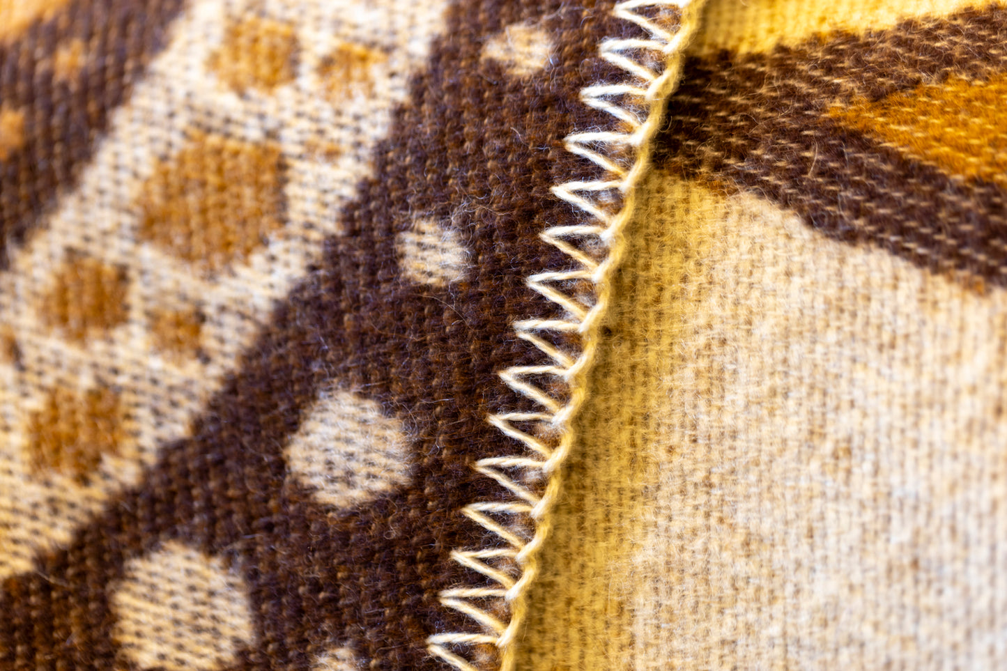 Indigofera x Bjorn Atldax Wool Blanket - Baphomet