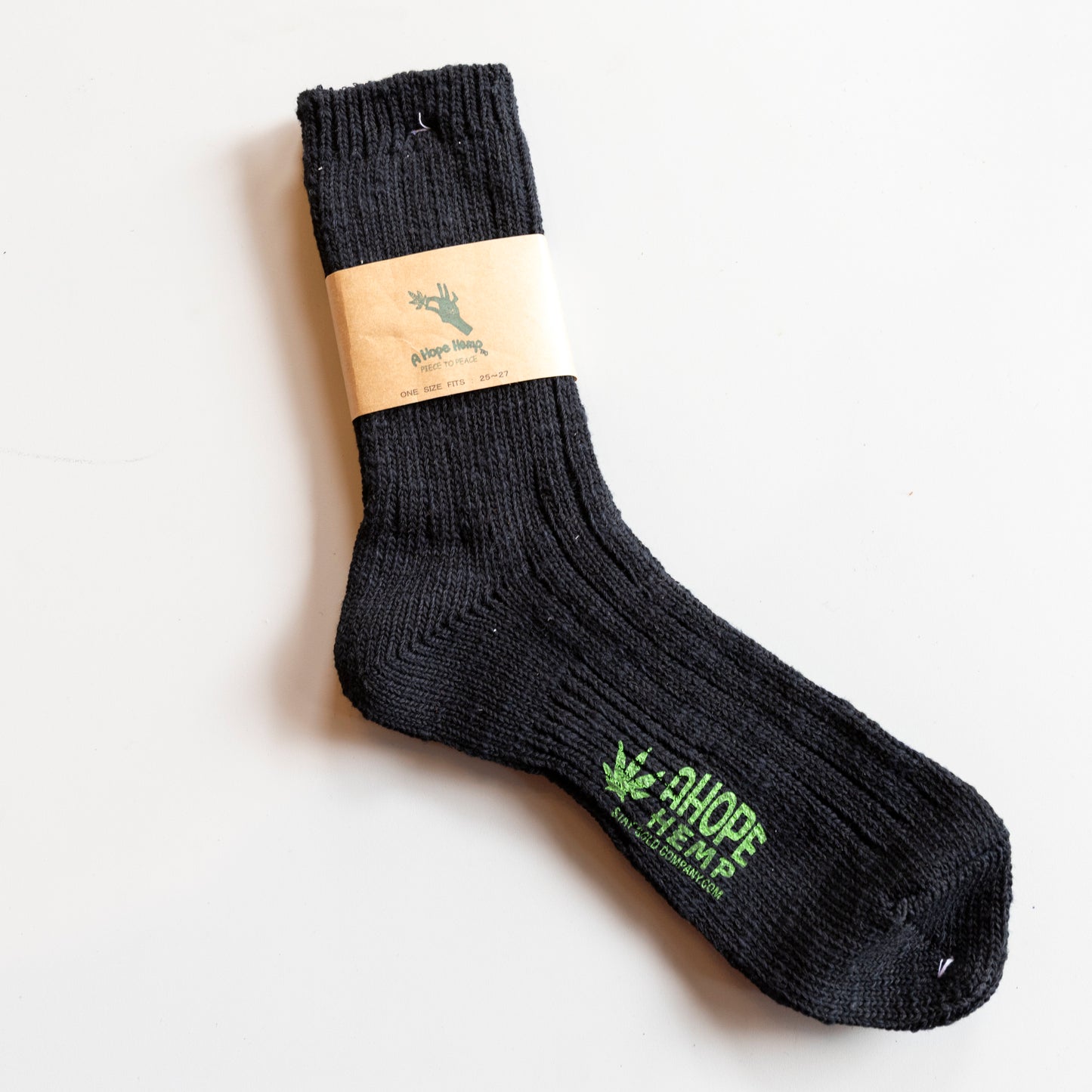 Cotton/Hemp Socks - Black