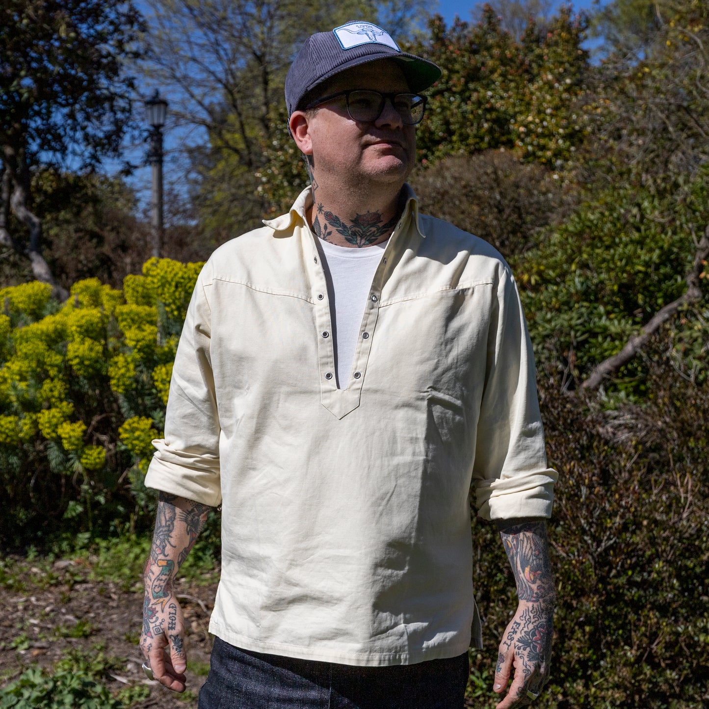 Canvas Pullover Shirt - Buttermilk
