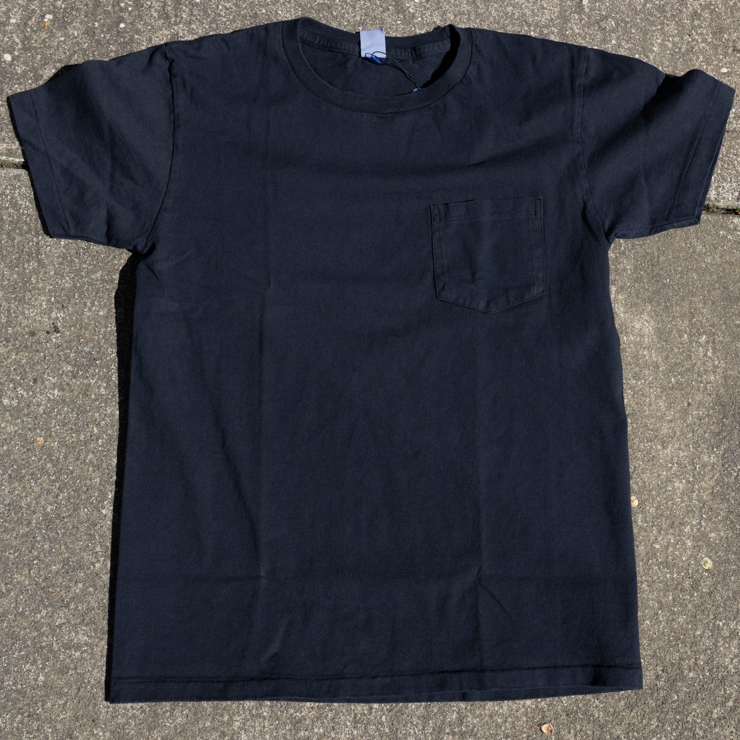 Velva Sheen Black Indigo Pocket Tee