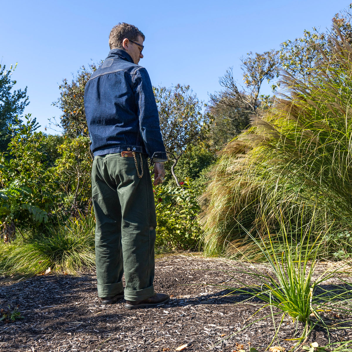 TCB Cat Worker Pants - Olive