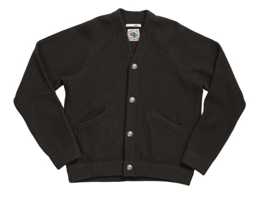Roan Wool Cardigan - Charcoal