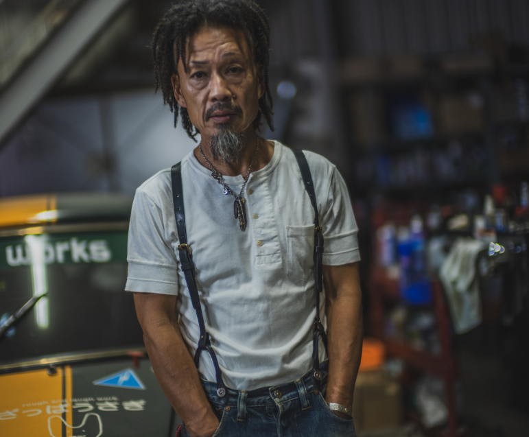 TCB Leather Suspenders