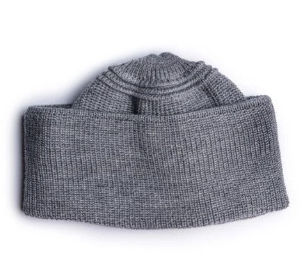 Mechanics Hat Merino Wool - Battleship Grey