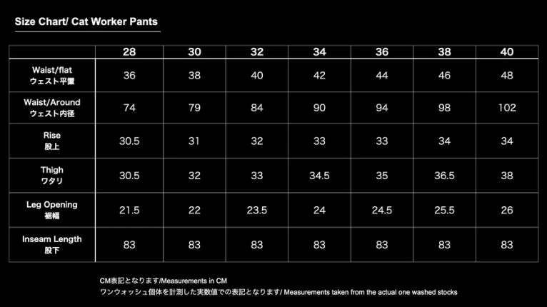 TCB Cat Worker Pants - Olive
