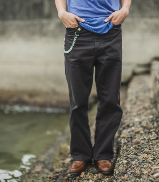 TCB Cat Worker Pants - Black