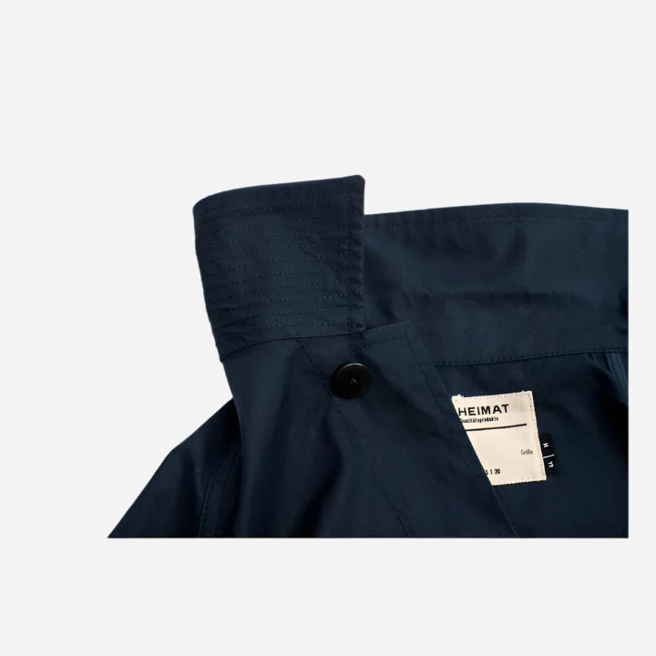 Waxed Journey Coat - Ink