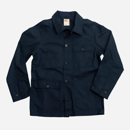 Waxed Journey Coat - Ink