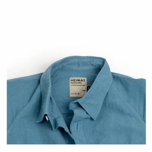 Work Shirt Cotton Hemp - Trail Blue