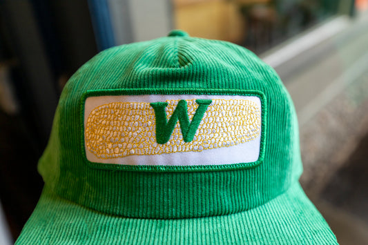 Corduroy Corncob Patch Hat