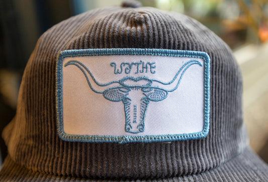 Corduroy Steerhead Patch Hat