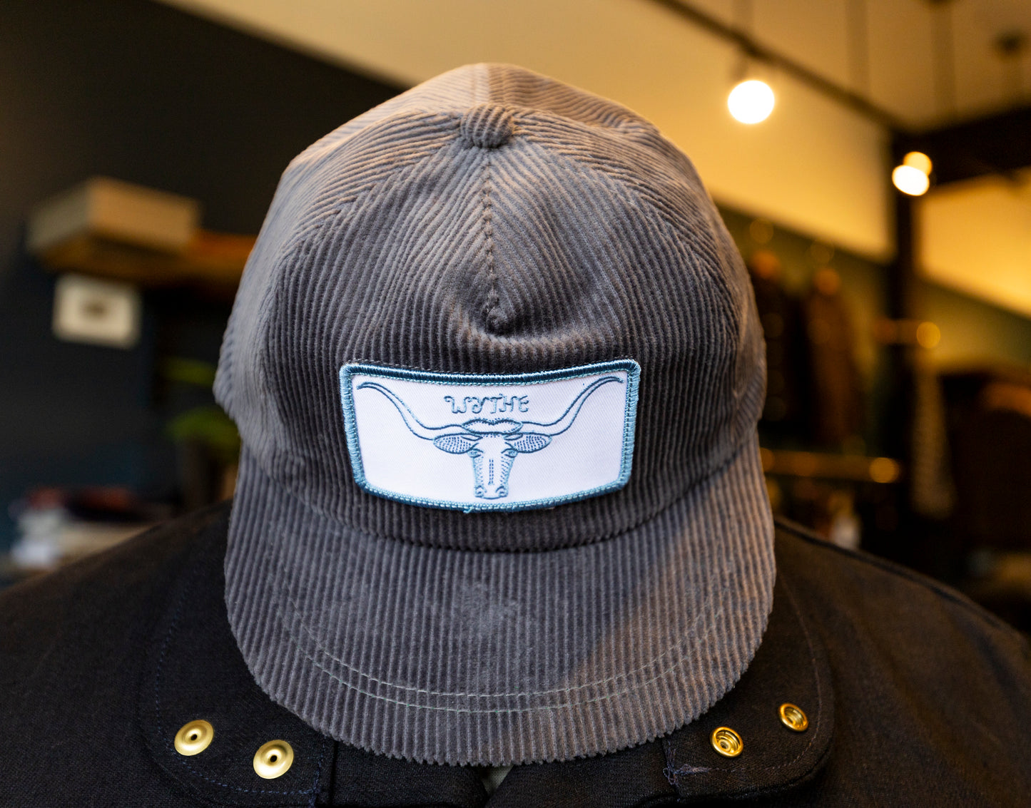 Corduroy Steerhead Patch Hat