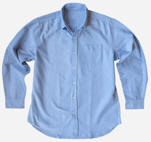 Oxford Cloth Button Down Vintage Blue