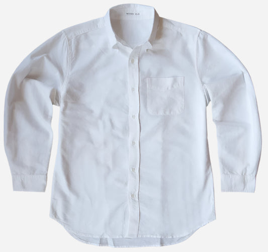 Oxford Cloth Button Down Classic White
