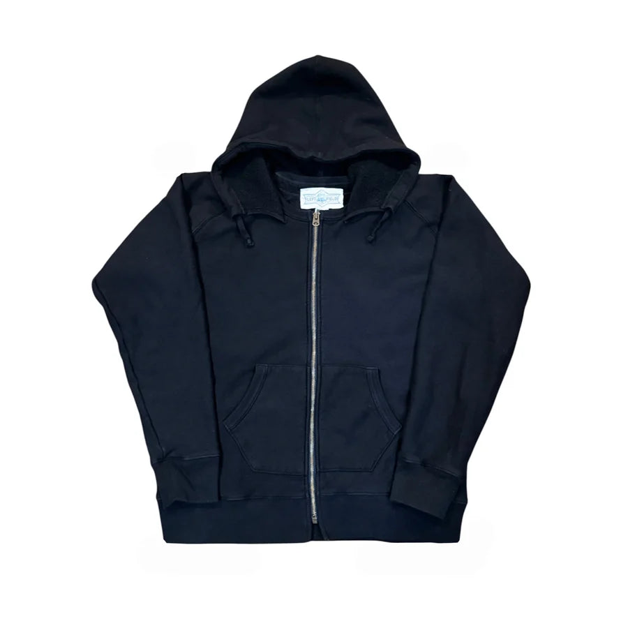 After Hood Zip Sweatshirt - Black
