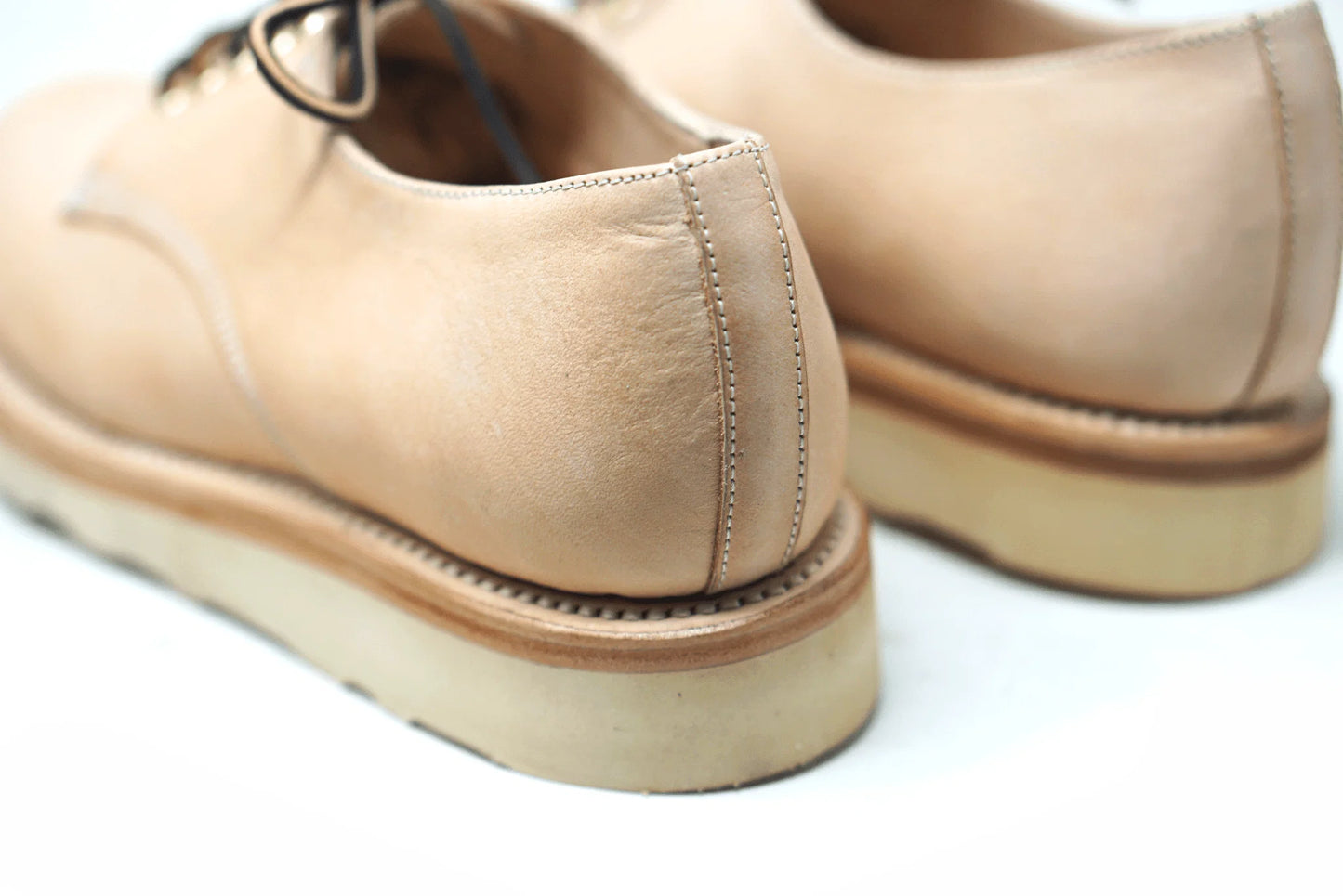 Derby Shoe- Natural Veg Tan