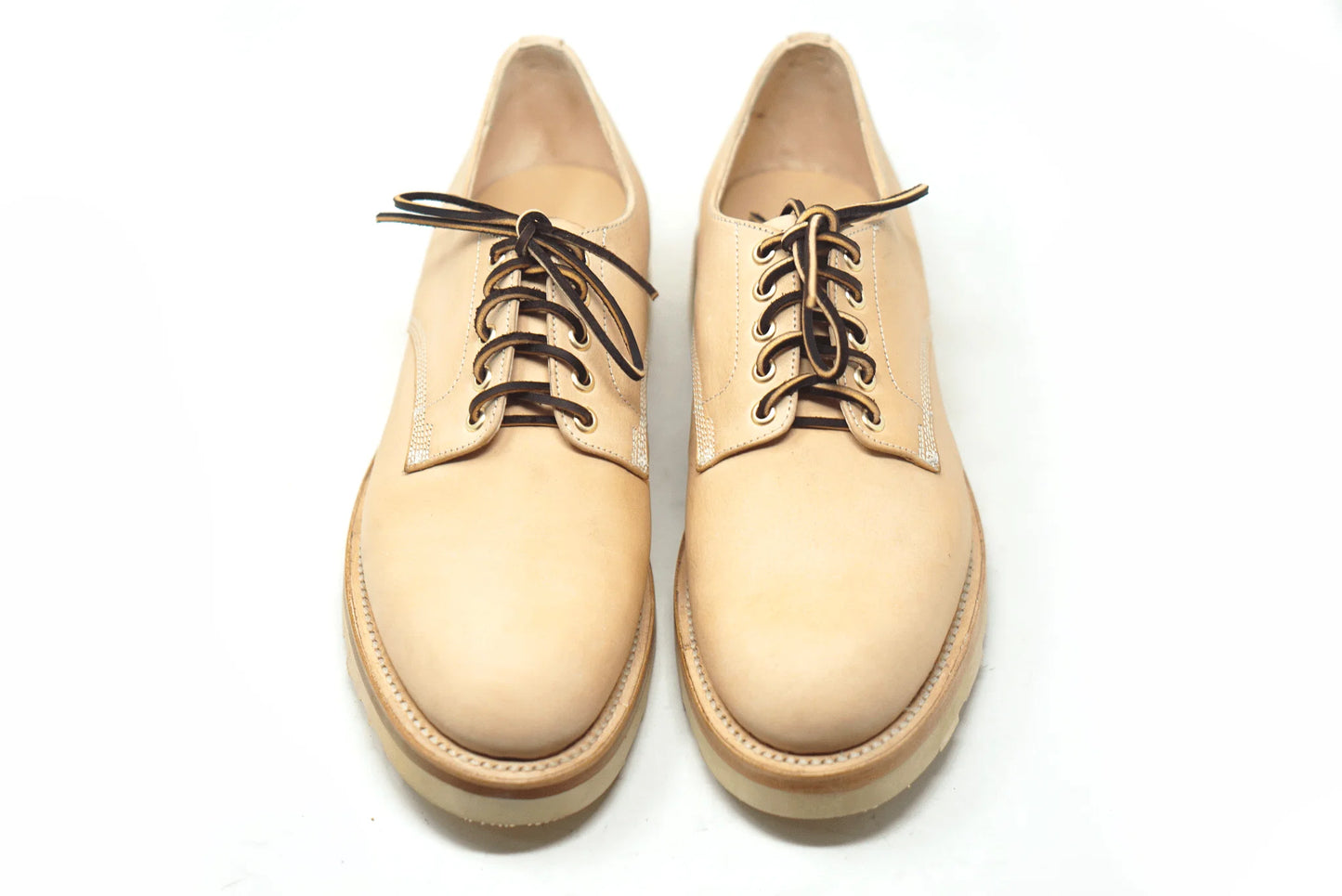 Derby Shoe- Natural Veg Tan