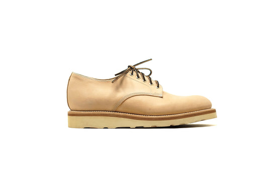 Derby Shoe- Natural Veg Tan