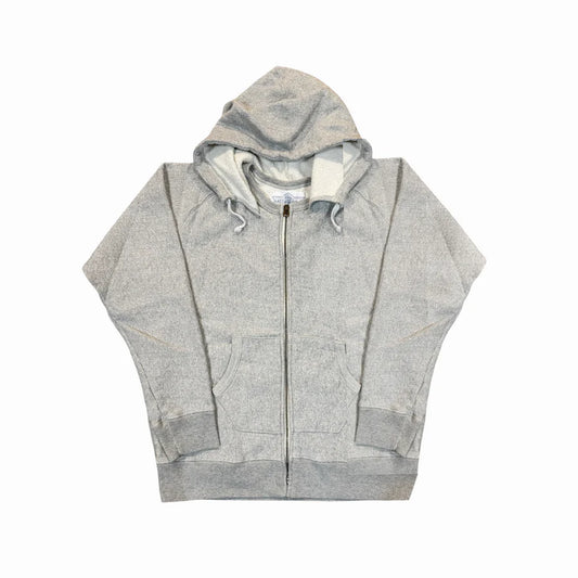 After Hood Zip Sweatshirt - Heather Grey