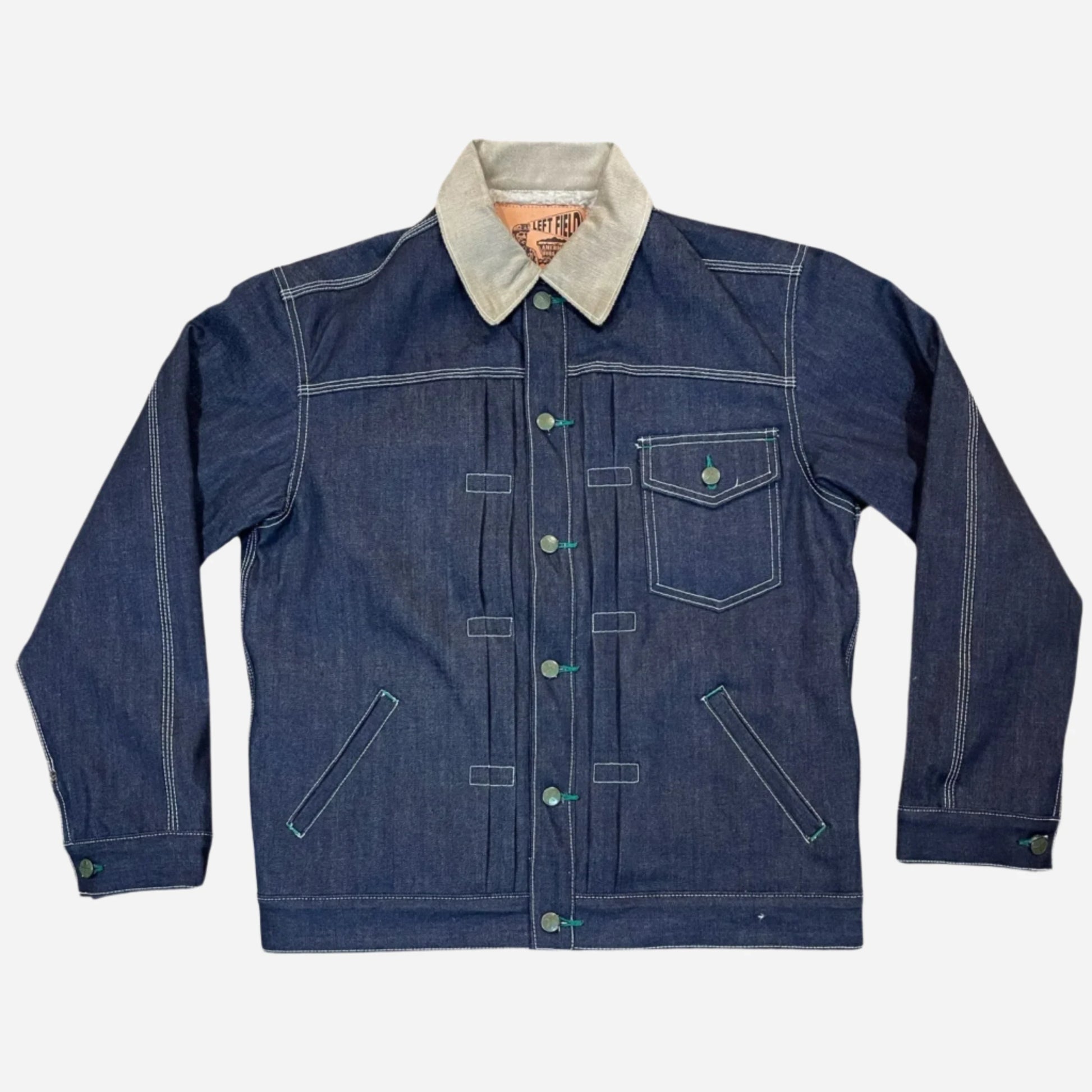 no E mosen Line denim jacket ままならない docking y2k