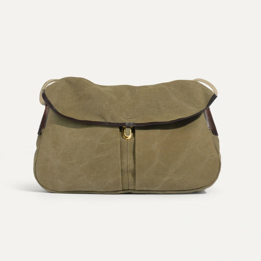 Leon Messenger Bag - Stonewashed Khaki