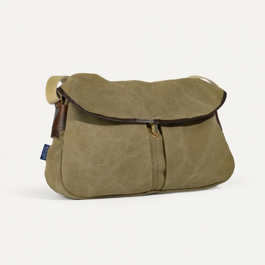 Leon Messenger Bag - Stonewashed Khaki