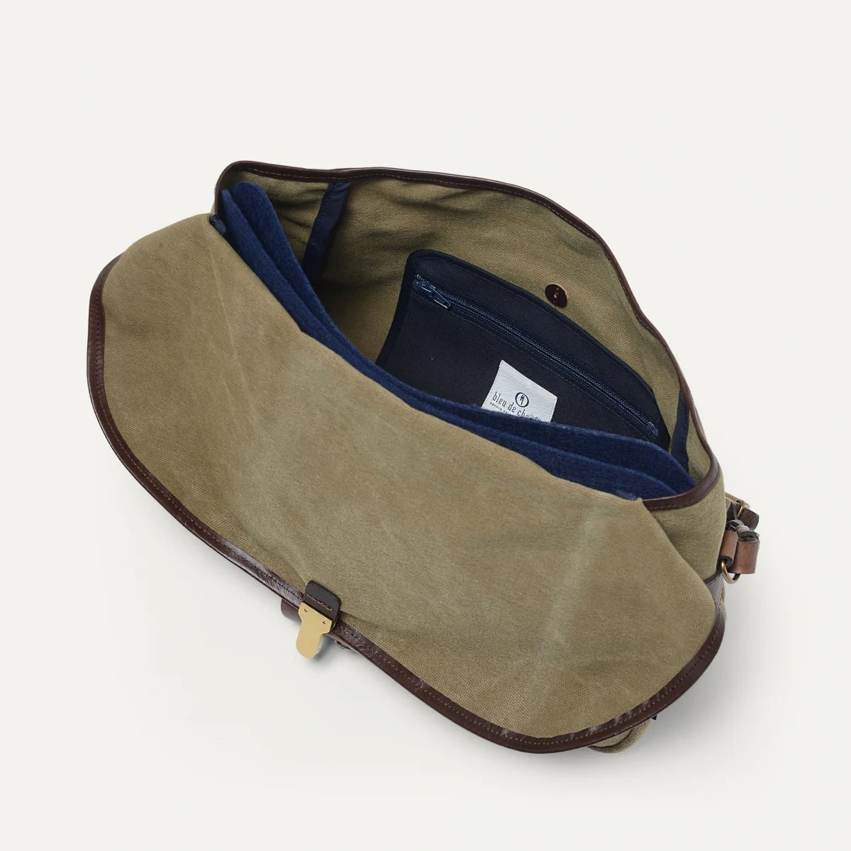 Leon Messenger Bag - Stonewashed Khaki