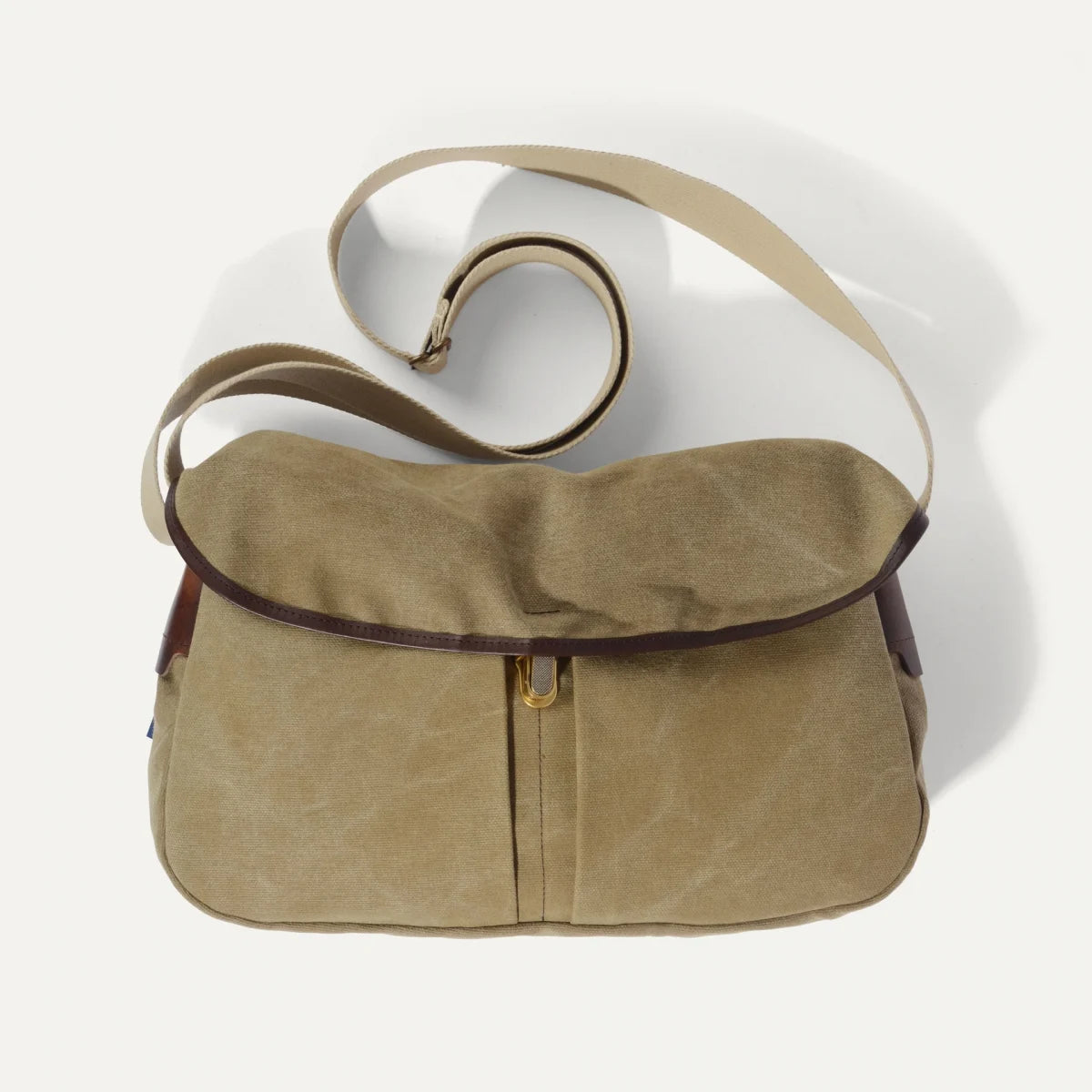 Leon Messenger Bag - Stonewashed Khaki