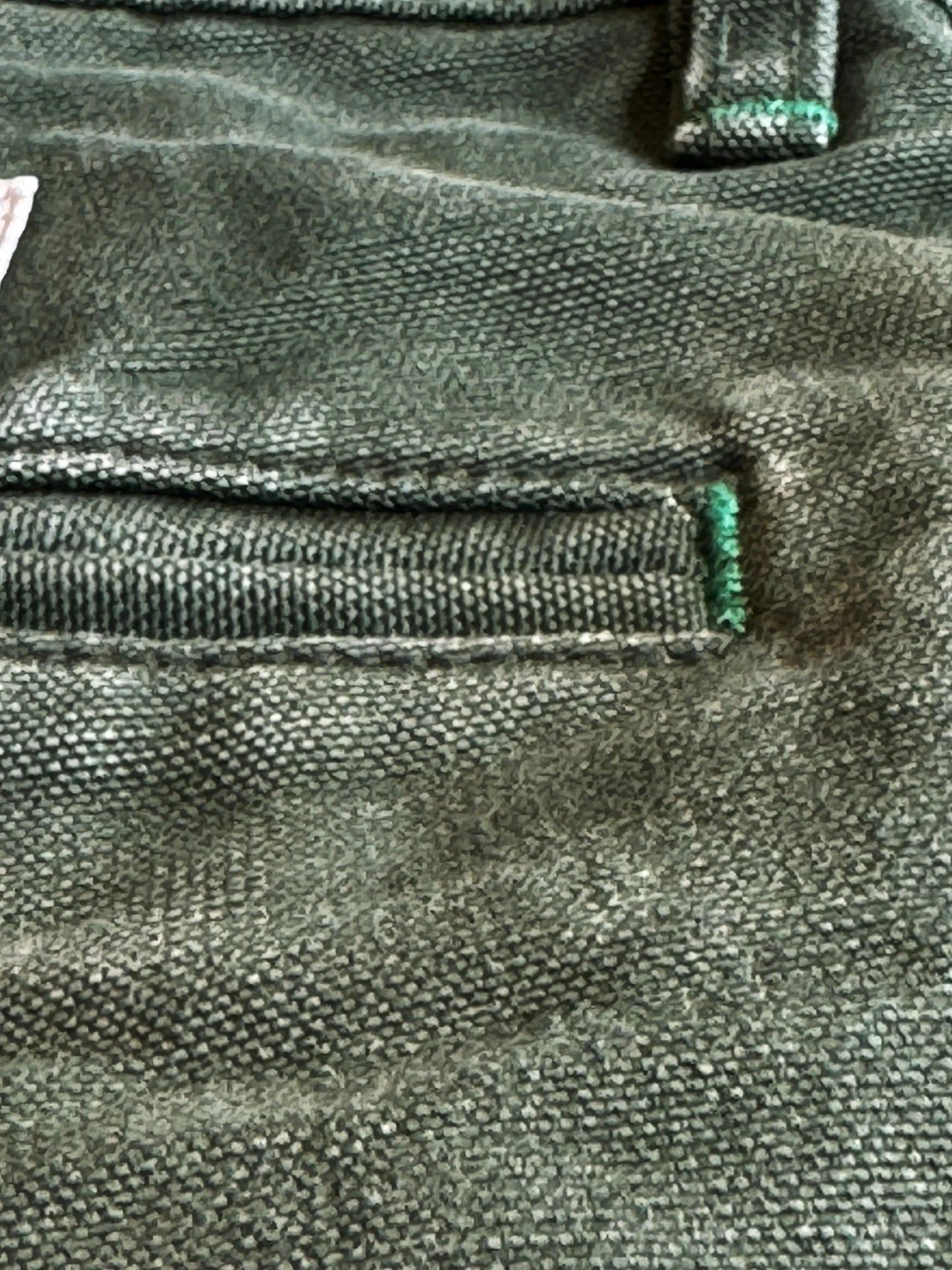 Vintage Washed Duck Work Chino - Olive