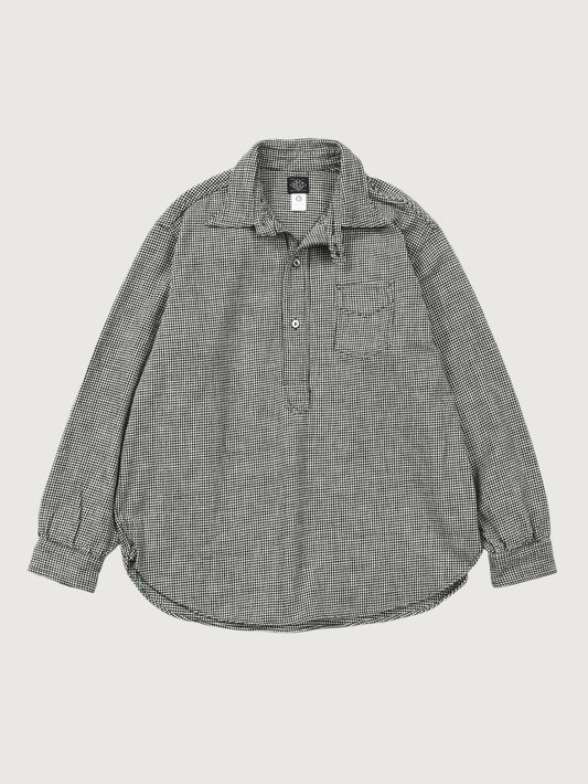 POST Frontier Cotton Popover - Blk x Wht