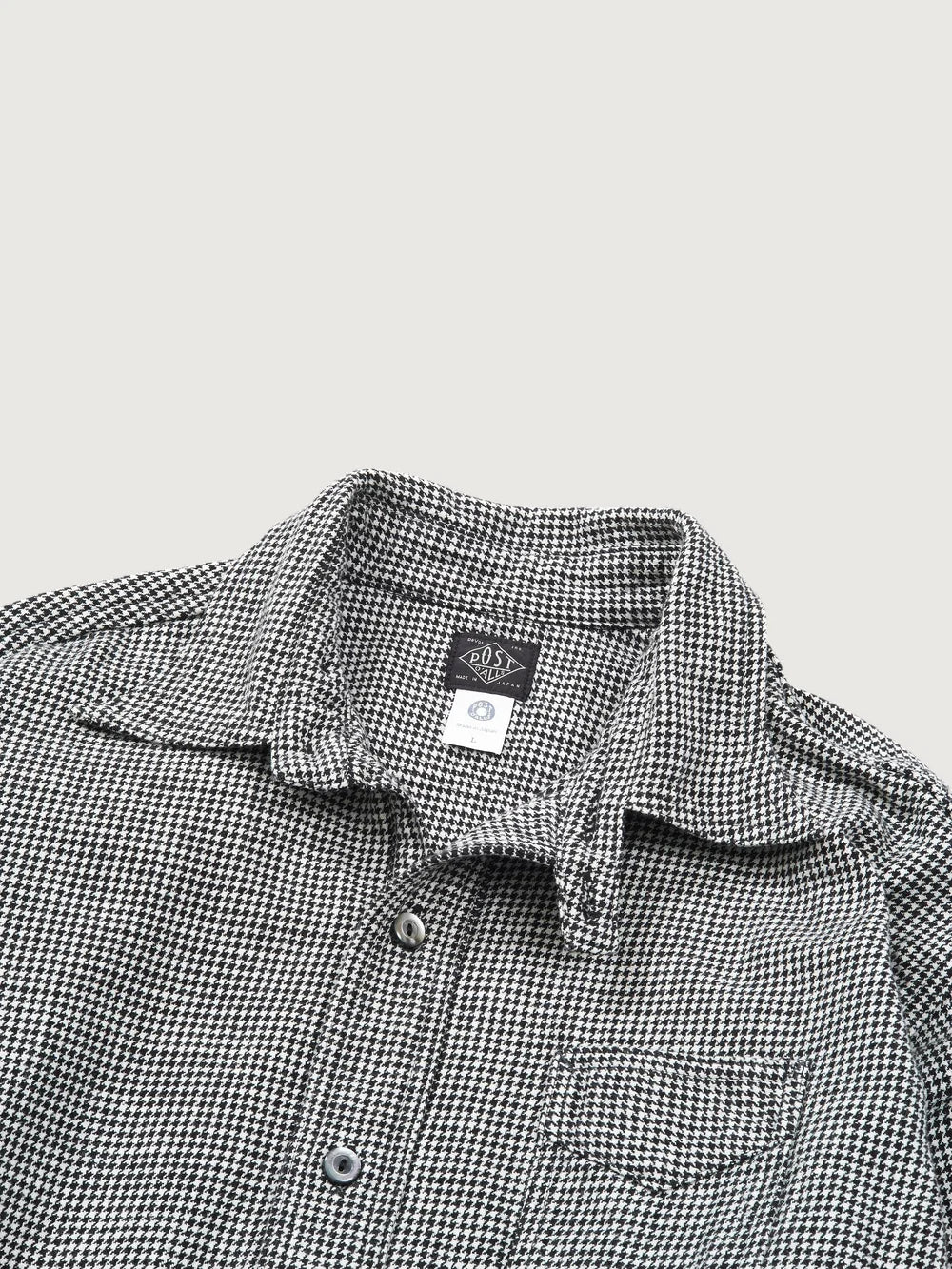 POST Frontier Cotton Popover - Blk x Wht